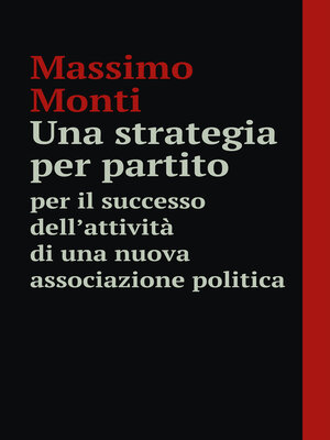 cover image of Una strategia per partito